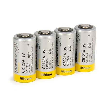 Gateway Replacement Batteries 4X CR123A MPN:ACC-BAT-GW