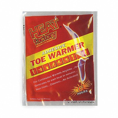 Toe Warmer 2-3/4 In x 3-1/2 In PR PK2 MPN:19452
