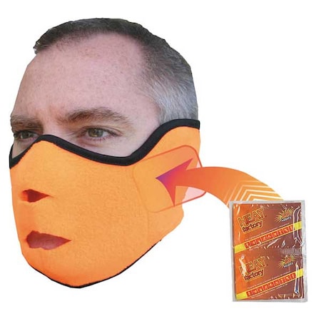 Face Mask, Orange, Universal MPN:1780-BO