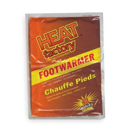 Foot Warmer, 2-3/4 x 3-1-/2 In, PR, PK3 MPN:19483