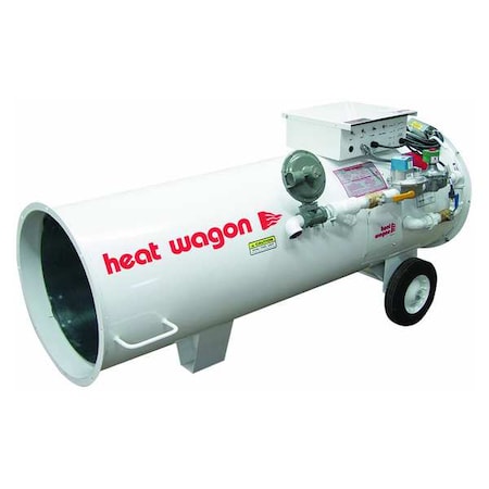 Portable Gas Torpedo Heater, Vapor Propane, Liquid Propane, Natural Gas, Direct Spark, 73 in L MPN:950H