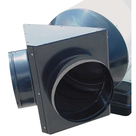 Prtbl Htr Duct Otlt Adaptor, 2-way, 13
