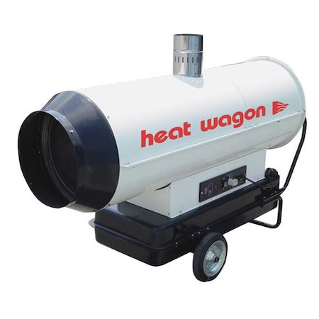 Portable Oil and Kerosene Torpedo Heater, 174, 900 BtuH, #1 Diesel, #2 Diesel, Jet A, JP-8, Kerosene MPN:HVF210