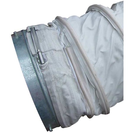 Portable Heater Duct, 25 ft., 14
