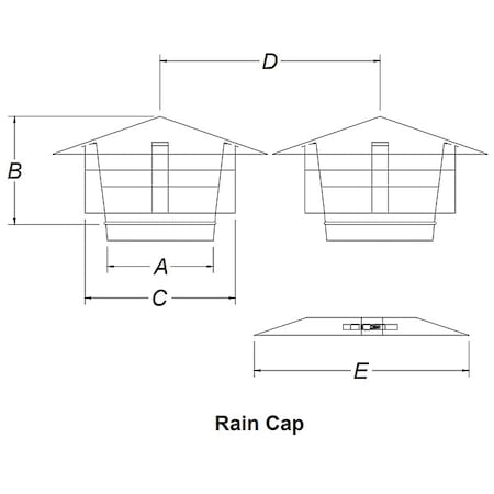 Gas Vent Pipe MPN:5400CI