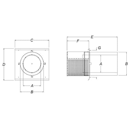 Gas Vent Pipe MPN:5490CI