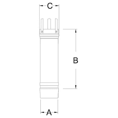 Gas Vent Pipe MPN:9402-316