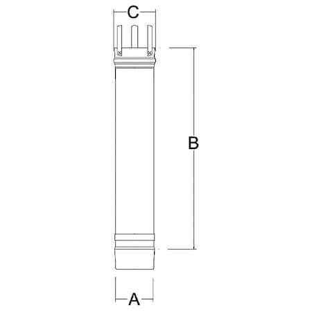 Gas Vent Pipe MPN:9404-316