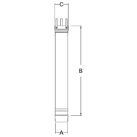 Gas Vent Pipe MPN:9405-316