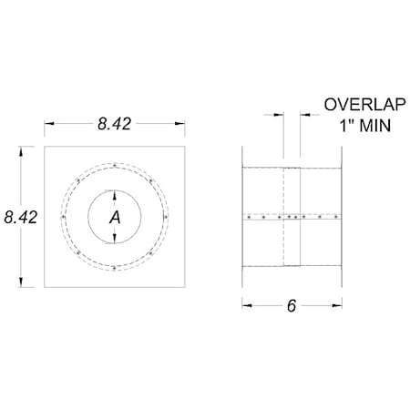 Gas Vent Pipe MPN:9493S