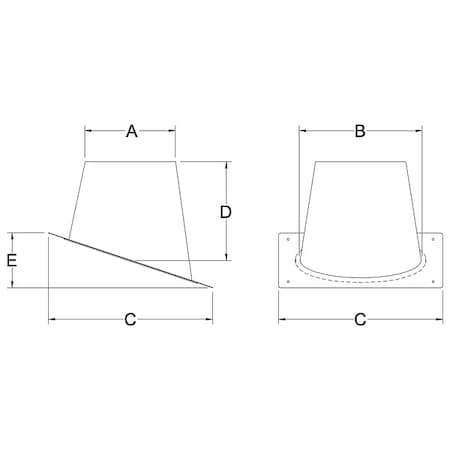 Gas Vent Pipe MPN:SC03TCFB