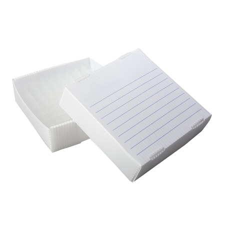 Poly Cryogenic Freezer Box, Natural, PK10 MPN:120383