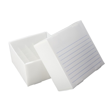 Poly Cryogenic Freezer Box, 25-Place, PK10 MPN:120387
