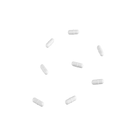 Magnetic Stir Bar, PTFE, 30x8mm, White, PK10 MPN:120551