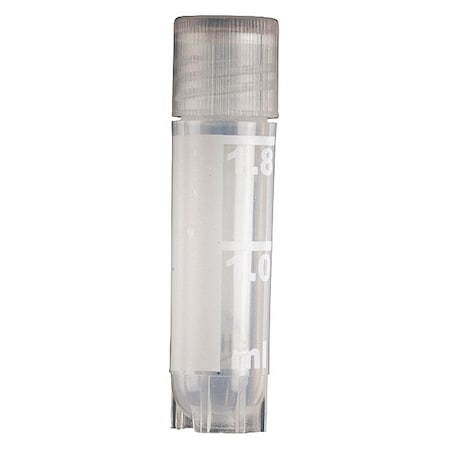 Cryogenic Vial, 154.94 mm H, Natural, PK500 MPN:HS23202N