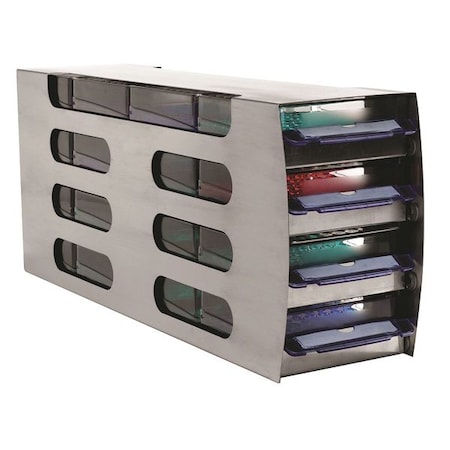 Freezer Rack, Cryo-Boxes, 9-1/2 In H, 3.0mL MPN:HS2864