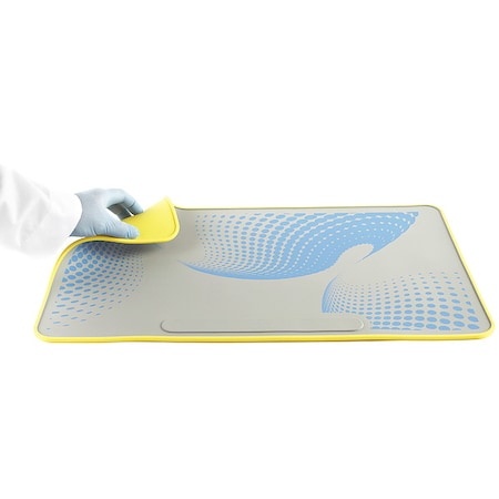 Lab Mat, Silicn Bnch Protectr, Yl-Gry/Blue MPN:120506