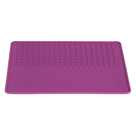 Ribbed Matting, Silicone, Purple MPN:120748