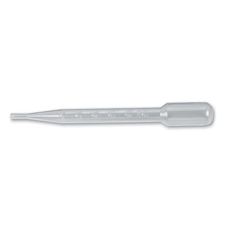 Transfer Pipette, 3mL, 20 Wrap, Strle, PK500 MPN:HS206373B