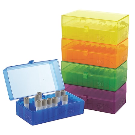Hngd Tube Storage Box, Assrtd, 50-Well, PK5 MPN:120033