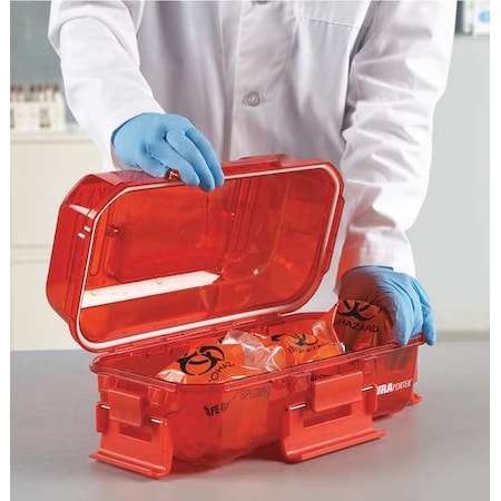 Utility Carrier, Polycarbonate, Red MPN:120077