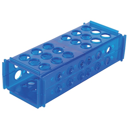 Clinical 4-Way Rack, Blue, pk5, PK 5 MPN:120684