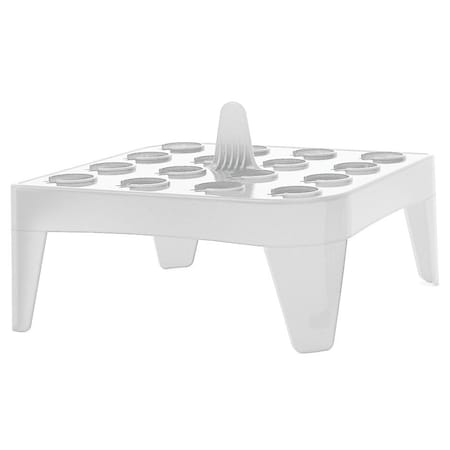 Floatng Mcrotube, Sq. Rack, 16 Tube, Wt, PK4 MPN:HS2132A