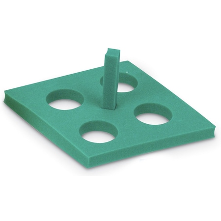 Floating Tube Rack, 50mL Tubes, Green, PK5 MPN:HS2165A