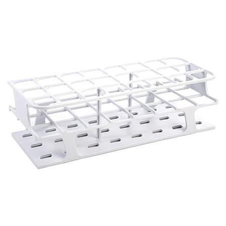 ONERACK Test Tube Rack, Slots 24x30mm, White, PK8 MPN:HS27515A