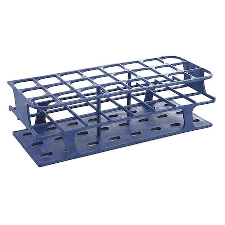 ONERACK Test Tube Rack, Slots 24x30mm, Blue, PK8 MPN:HS27515B