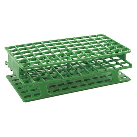 ONERACK Test Tube Rack, Slots 72x13mm, Green, PK8 MPN:HS27551C