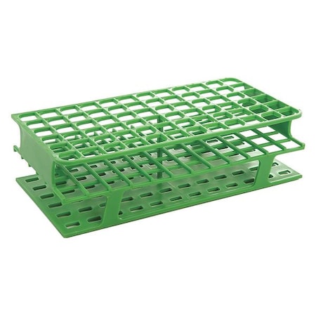 ONERACK Test Tube Rack, Slots 72x16mm, Green, PK8 MPN:HS27552C
