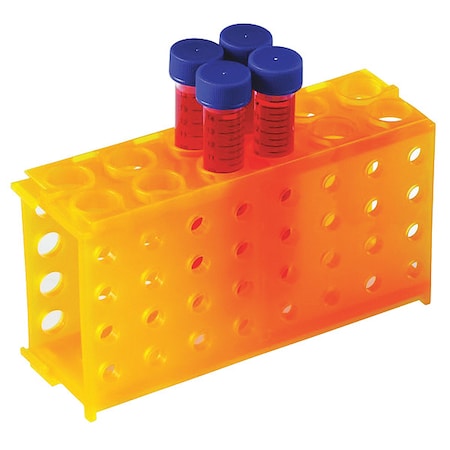 Test Tube Rack, 8 Compartments, PK5 MPN:HS29022F