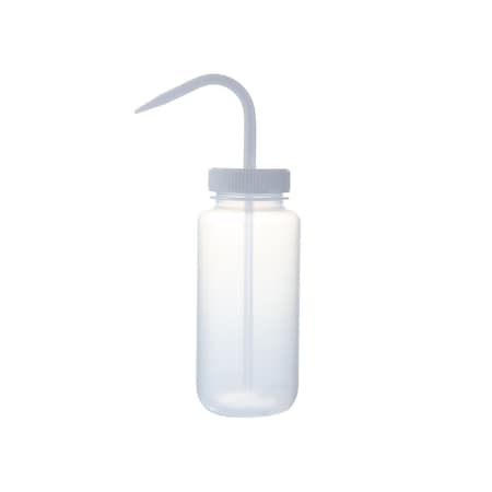 Wash Bottle, Color Coded, Wide, Clr/Wht, PK6 MPN:120245