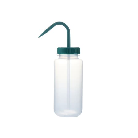 Wash Bottle, Color Coded, Wide, Clr/Grn, PK6 MPN:120248