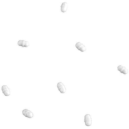 Magnetic Stir Bar, PTFE, 10x5mm, White, PK10 MPN:120547