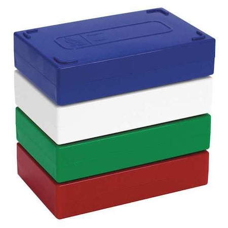 Microscope Slide Box, 25 Slots, White MPN:HS15989E