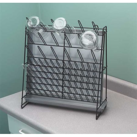 Wire Drying Rack, 90 Angled Pegs MPN:HS23243A