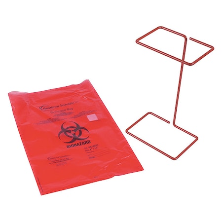 Biohazard Bag Holder MPN:HS10044H