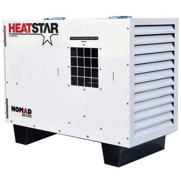 Fuel Radiant Heaters, Heater Type: Dual Fuel Direct Fired Heater , Fuel Type: LP Gas/Natural Gas , Fuel Capacity: Unlimited , Fuel Tank Size: Unlimited  MPN:F109100
