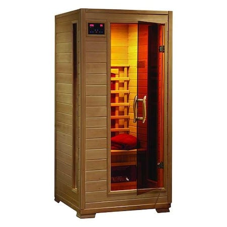 Sauna, Std, 1 per, Ceramic Heater, Hemlock MPN:BSA2400