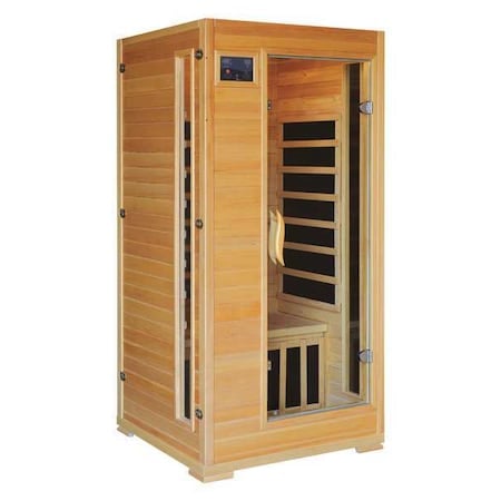 Sauna, Std, 1-2 per, Carbon Heater, Hemlock MPN:BSA2402