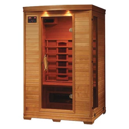Infrared Sauna, 47.25x39.25x75 in, Hemlock MPN:BSA2406