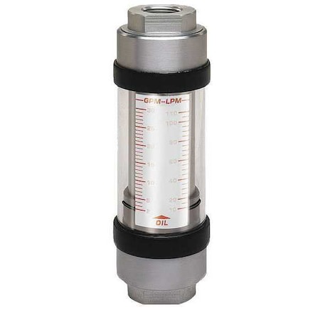 Flowmeter, GPM/LPM 0.2 - 2.0 / 1-7.5 MPN:H201A-020-HT