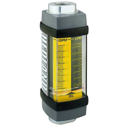 Flowmeter, GPM/LPM 0.5 - 5.0 / 2-19 MPN:H601A-005