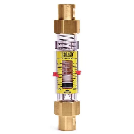 Flowmeter, GPM/LPM 0.5 - 4.0 / 2-15 MPN:H624-604