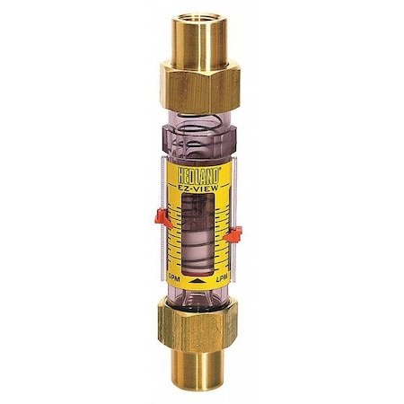Flowmeter, 1/2 FNPT, 1-7 GPM MPN:H624-607-R