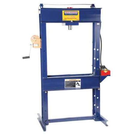 Hydraulic Press, 25 t, Air Pump, 71 In MPN:HW93301