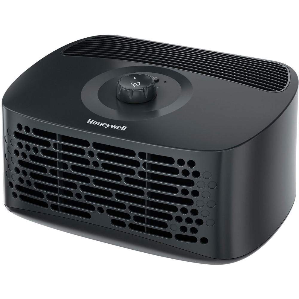 Honeywell True HEPA Tabletop Air Purifier - True HEPA, HEPA, Activated Carbon - 90 Sq. ft. - 695.7 gal/min - Black MPN:HPA020B