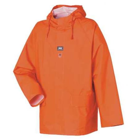 Flame-Resistant Hooded Jacket, S, Polyester (14 oz) Polyester MPN:70030_200-S